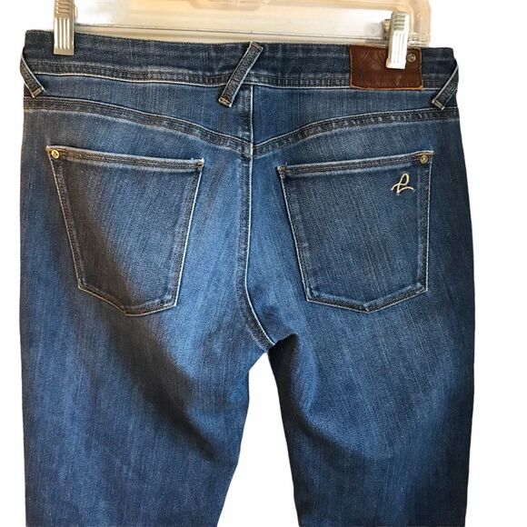 DL1961 Jeans Nicky Cigarette Skinny Mid Rise 360‎ Medium Wash Womens Size 28 - Picture 7 of 12